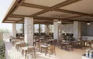 Terrace of Ritamo restaurant